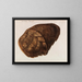 Tartaruga incastrata - Franz Anton von Scheidel — quadro incorniciato alla parete