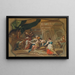 La Nascita di Jean - Franz Anton Zeiller — quadro incorniciato alla parete