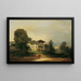 Motivo dell'Alto Adige - Franz Barbarini — quadro incorniciato alla parete