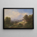 Parte dell'Alto Adige - Franz Barbarini — quadro incorniciato alla parete