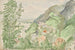 Paesaggio fluviale in montagna con castello - Franz Barwig l'Ancien — vista dell’opera