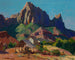 Le Gardien, parco nazionale di Zion, Utah - Franz Bischoff — vista dell’opera