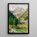 Mont Hochgolling dans les Schladminger Tauern - Franz Demel — quadro incorniciato alla parete