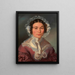 Maria Anna Burghardt née Stark 1777-1857 - Franz Dobiaschofsky — quadro incorniciato alla parete
