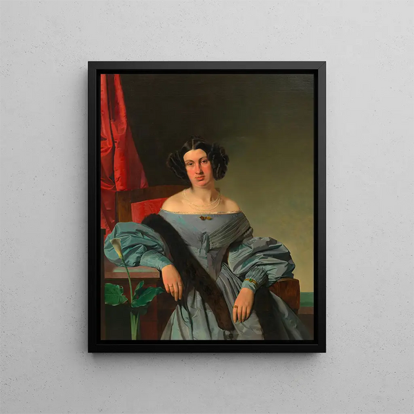 Franziska Schweighofer geb. Wei - Franz Eybl — quadro incorniciato alla parete