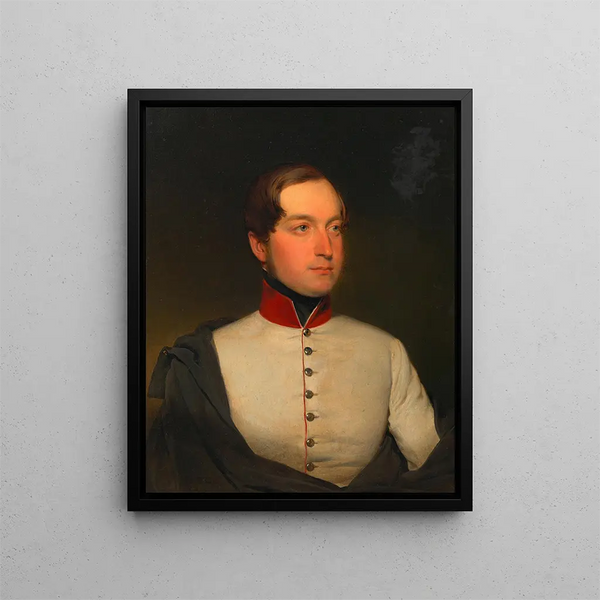 Moritz Frgantner Sottotenente - Franz Eybl — quadro incorniciato alla parete
