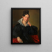 Marie von Niebauer née Mozart 1804-1870 - Franz Kadlik — quadro incorniciato alla parete