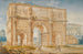 L'Arco di Costantino e una parte del Colosseo - Franz Kaisermann — vista dell’opera