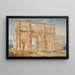 L'Arco di Costantino e una parte del Colosseo - Franz Kaisermann — quadro incorniciato alla parete