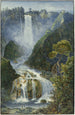 Le grandi cascate di Terni - Franz Kaisermann — vista dell’opera
