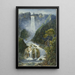 Le grandi cascate di Terni - Franz Kaisermann — quadro incorniciato alla parete