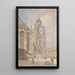 Tour nord della cattedrale di San Stefano a Vienna - Franz Kopallik — quadro incorniciato alla parete