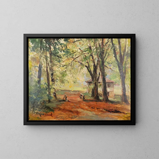 Franz Kulstrunk - Herbstliche Waldlichtung.webp