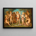 Un concerto di primavera - Franz Lefler — quadro incorniciato alla parete