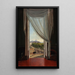 Vista di Napoli da una finestra - Franz Ludwig Catel — quadro incorniciato alla parete