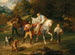 Rodolphe de Habsbourg e il sacerdote - Franz Ludwig Catel — vista dell’opera