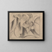 Disegno astratto - Franz Marc — quadro incorniciato alla parete