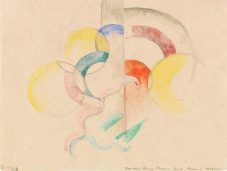 acquerello astratto I - Franz Marc — vista dell’opera