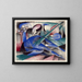 Cavallo sognatore - Franz Marc — quadro incorniciato alla parete