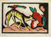 Animale favoloso - Franz Marc — vista dell’opera