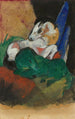Cheval vert et blanc - Franz Marc — vista dell’opera