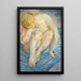 Studio di nudo femminile - Franz Marc — quadro incorniciato alla parete