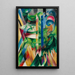 Les Petits Chèvres de montagne - Franz Marc — quadro incorniciato alla parete