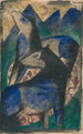 Due cavalli blu - Franz Marc — vista dell’opera