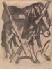Due asini - Franz Marc — vista dell’opera