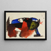 Due animali - Franz Marc — quadro incorniciato alla parete