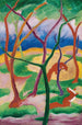 Belettes en jeu - Franz Marc — vista dell’opera