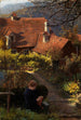 Coin de maison dans le jardin - Franz Moppert — vista dell’opera