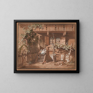 Franz Niklaus Knig - Bauernfamilie mit Tieren.webp
