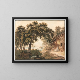 Franz Niklaus Knig - Bauernhaus am Brienzersee.webp