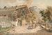 Ferme et rue à Meiringen - Franz Niklaus König — vista dell’opera