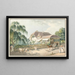Maison de campagne Villette - Franz Niklaus König — quadro incorniciato alla parete