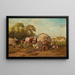 Repos - Franz Quaglio — quadro incorniciato alla parete