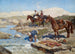 Cavalli circassiensi a un fiume - Franz Roubaud — vista dell’opera