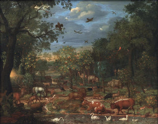 Il paradiso prima della caduta dell'uomo - Franz Rösel von Rosenhof — vista dell’opera