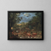 Il paradiso prima della caduta dell'uomo - Franz Rösel von Rosenhof — quadro incorniciato alla parete