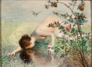 Un Narcisse femminile - Franz Russ — vista dell’opera