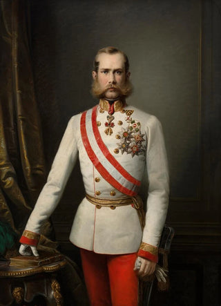 Franz Russ The Elder - Portrait of Franz Joseph I.webp