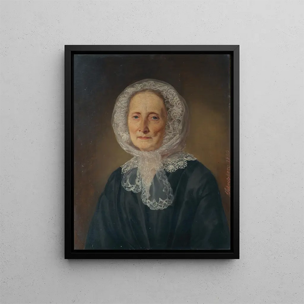 La mère de l'artiste - Franz Schrotzberg — quadro incorniciato alla parete