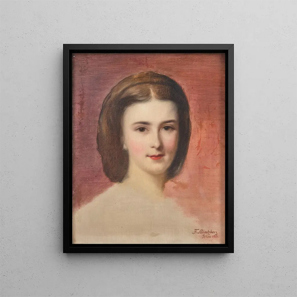 L'imperatrice Elisabetta - Franz Schrotzberg — quadro incorniciato alla parete