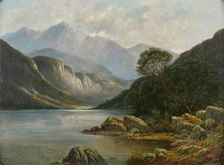 Lac Bader con il Wetterstein - Franz Stephan Paschinger — vista dell’opera