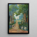 Sentier de campagne - Franz Strahalm — quadro incorniciato alla parete