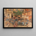 Asilo per bambini - Franz Xaver Lang — quadro incorniciato alla parete
