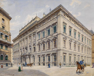 Palais de la ville de Liechtenstein 1903 - Franz Xaver Schleich — vista dell’opera