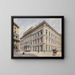 Palais de la ville de Liechtenstein 1903 - Franz Xaver Schleich — quadro incorniciato alla parete