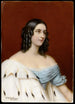 Plaque de portrait en porcelaine de Caroline von Oettingen - Franz Xaver Thallmaier — vista dell’opera